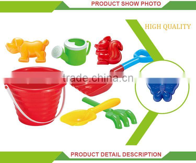 Wholesale high quality plastic sand toy beach bucket