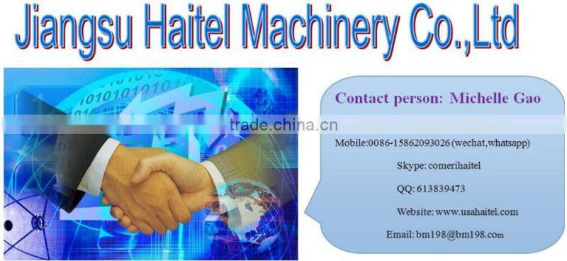 Haitel automatic double twist taffee/milk sugar candy packing machine factory