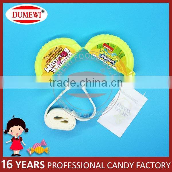 Customized Brand Roll Bubble Gums with Tattoo Paper