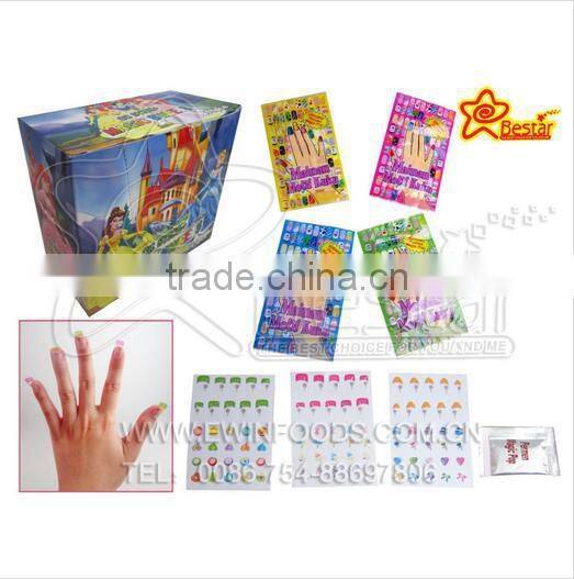Nice Girl Puzzle Sticker With Popping Candy