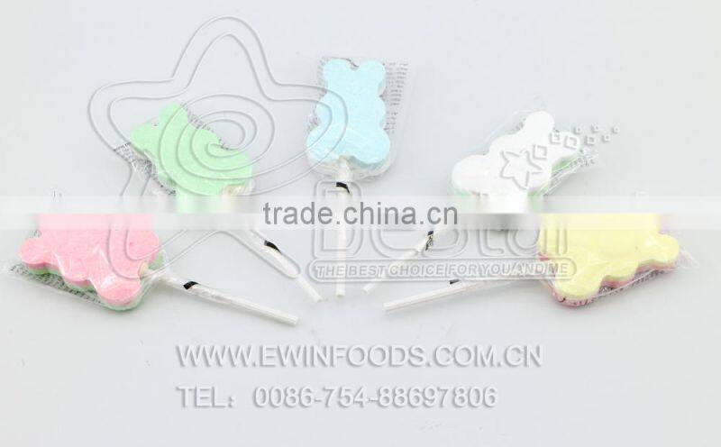 Cartoon Lollipop Bear Shaped Tablet Hard Lollipop