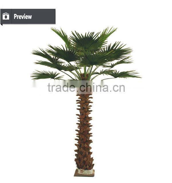 Factory direct sale indoor and outdoor decorative artificial palm tree