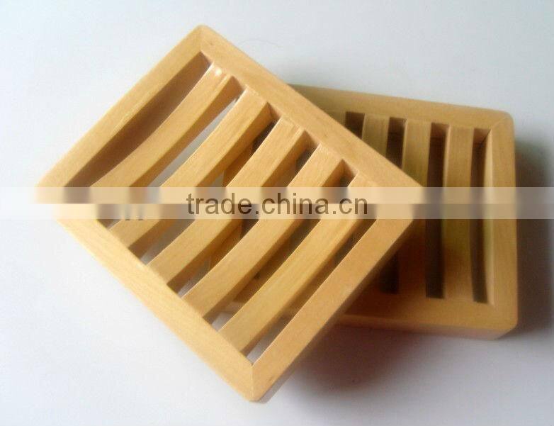natural bamboo soap dishes