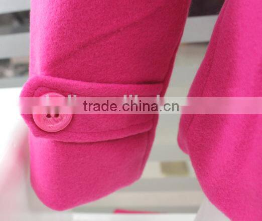Chinese supply winter wool coat for women