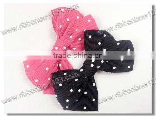black polyester bow tie