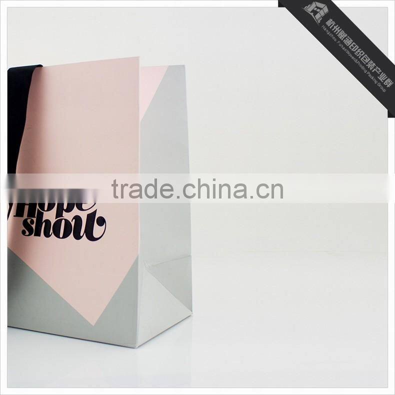 Wholesale Art Paper Packing Paper Bags For Shopping With Logo Printed