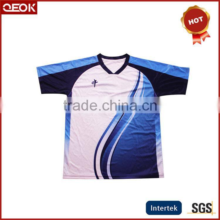 Anti-bacterial sports wear football uniform new design soccer uniform