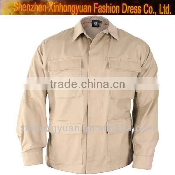 custom Military ripstop camouflage fabric Uniform hunting camouflage jacket clothing