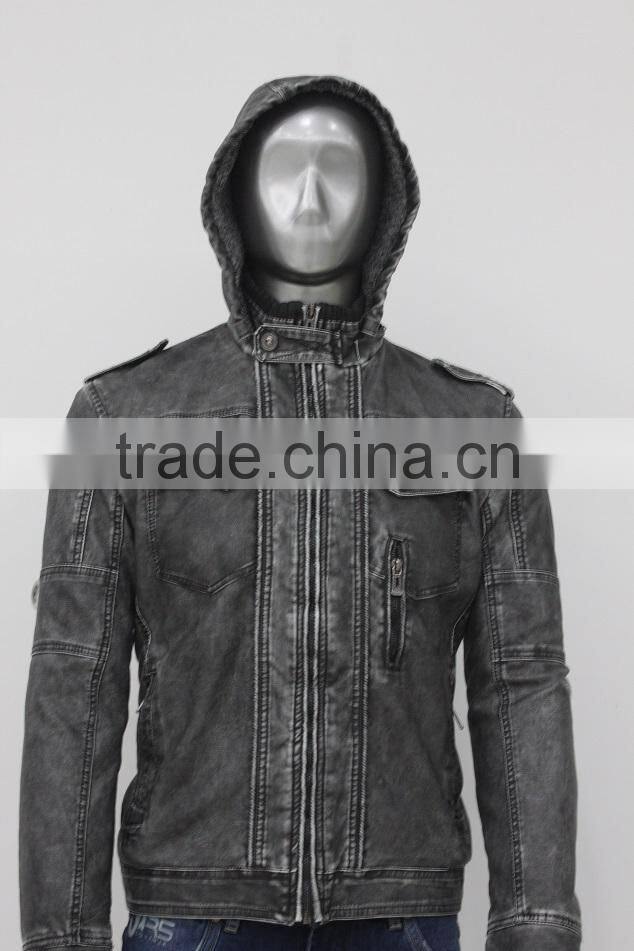 ALIKE leather jacket wholesale fashion jacket outdoor jacket