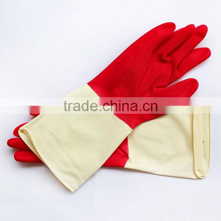 GZY 2015 kitchen and restaurant white joint red tpr gloves