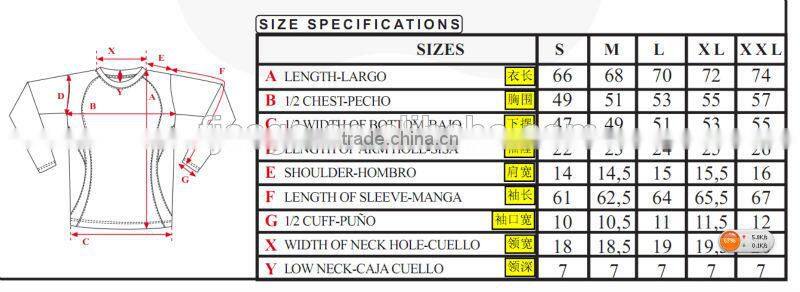 Men's long sleeve running T-shirt