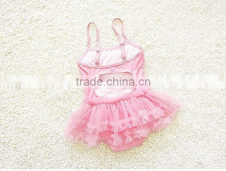 Factory price baby pink lace bikini children's swimwear kids swinwear a little baby swimwear /kids bikini
