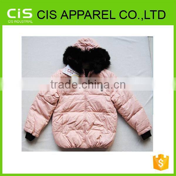 Foldable Children Down Jacket for Girl