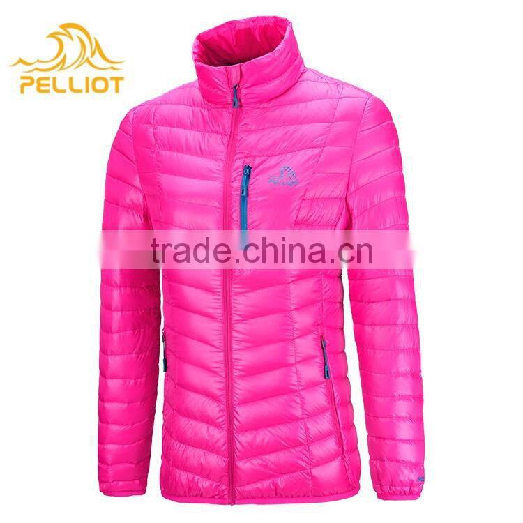 OEM Women Ultralight Down Jacket Stand Collar Winter Coats