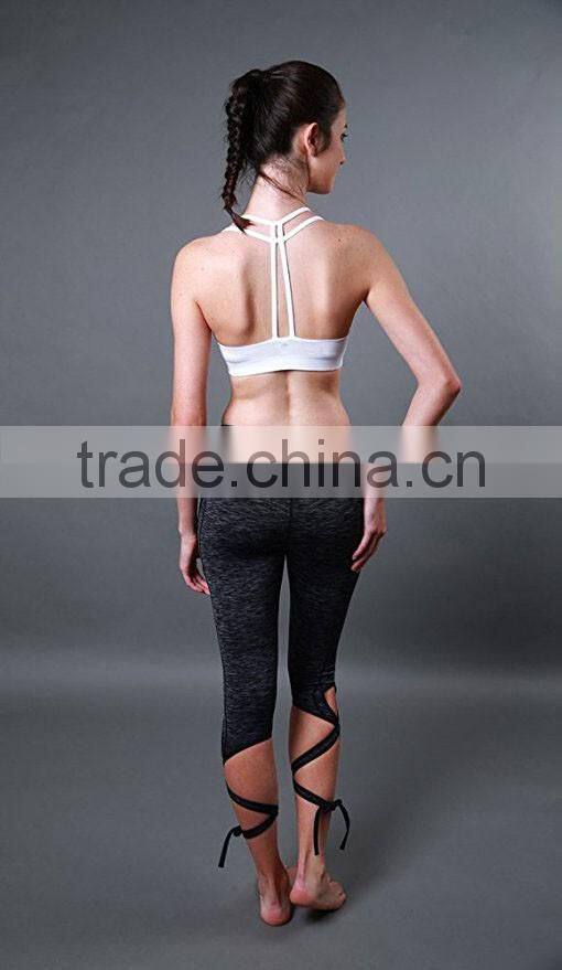 Wholesale Fashion Design Women Sports Leggings Tight Yoga Pants Fancy Dance Leggings