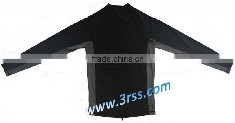 Sports long sleeve rash guard with UPF50+(Clariant)