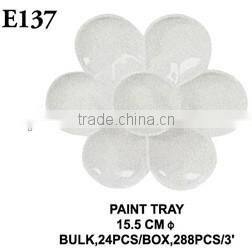 Plastic paint palette,Plastic paint tray,Empty palette, Artist watercolor paint tray