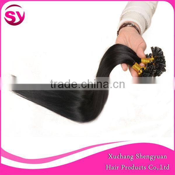 Fast Shipping Cheap Hair Extension Natural Popular Human European I Tip Hair Extension