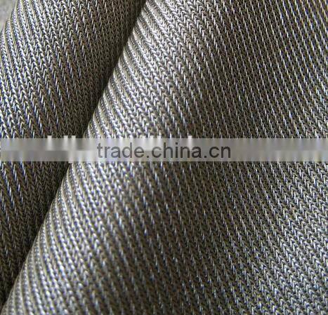 Silver Fiber Knitted Fabric