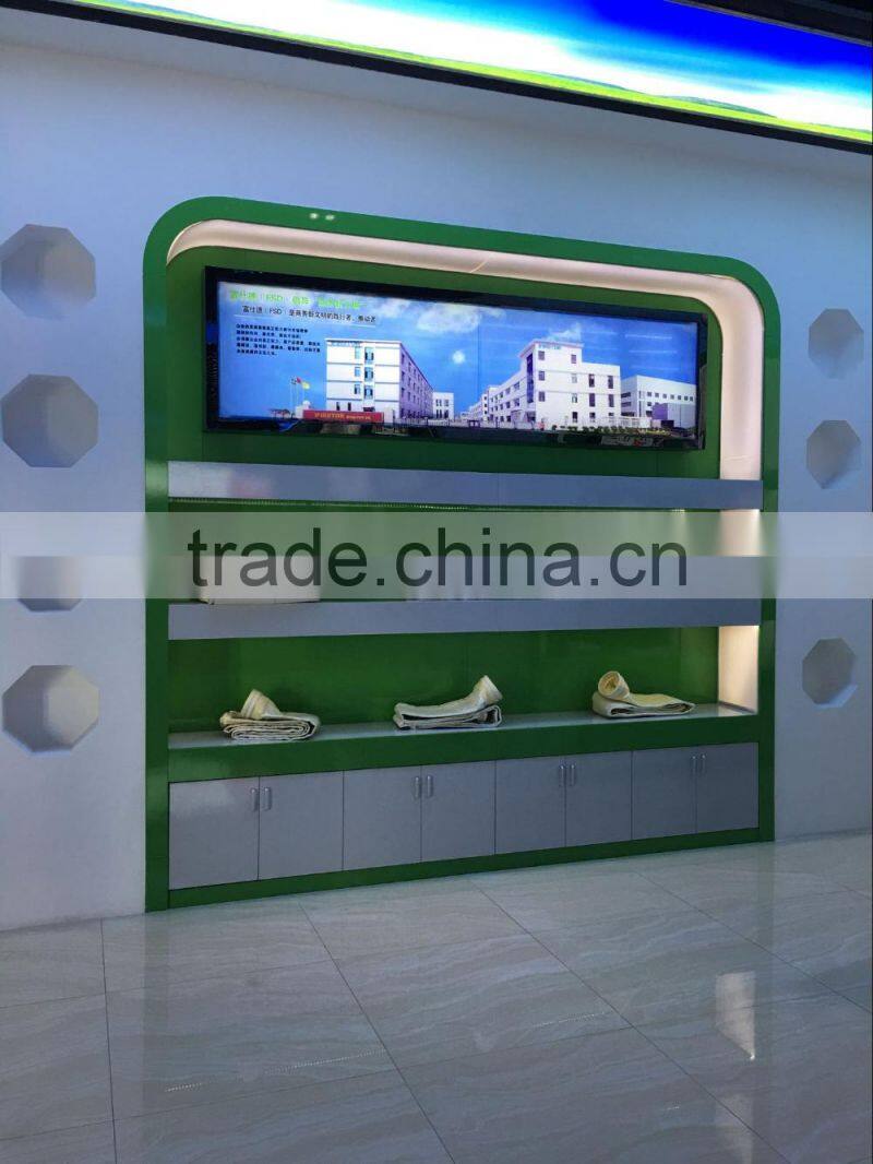 Fiberglass fabric coated with silicone rubber