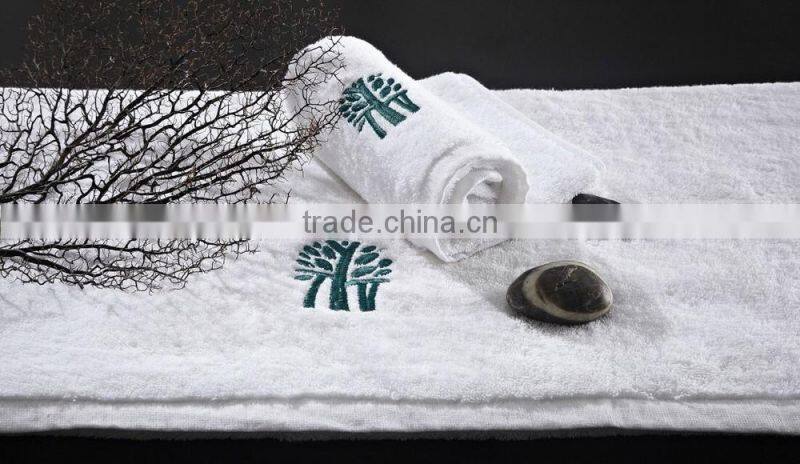wholesale terry cheap used hotel towels with dobby border