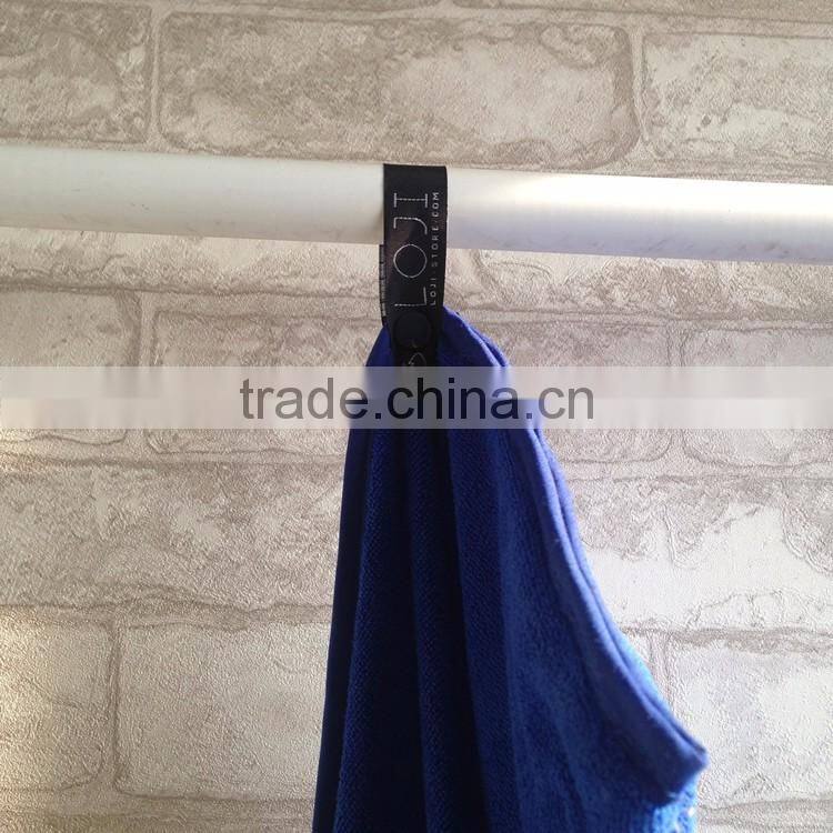 China wholesale microfiber bench towel with zipper pocket