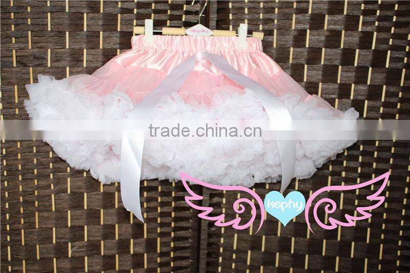Adorable teen Girl Fluffy Tulle Pettiskirt Dance Party Skirt Baby Tutu Skirt New Baby Kids Girls Dancewear Cute Chiffon Tutu
