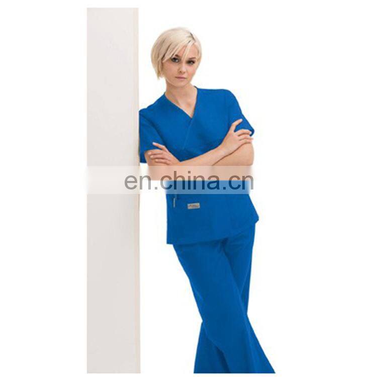 Cheap Hospital Nurses scrub suit designs with Hospital Staff Uniforms scrubs for women