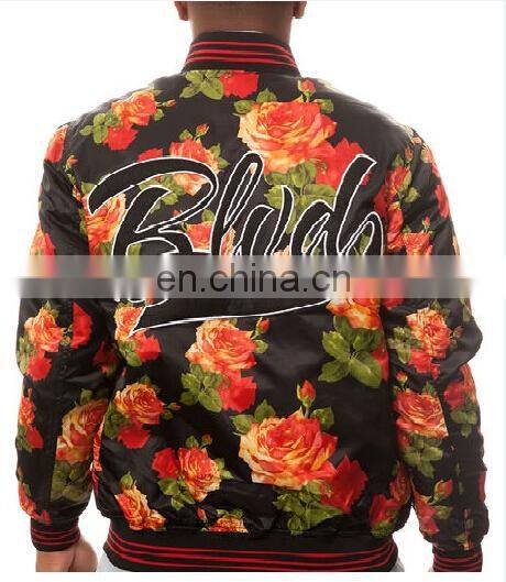 100% polyester sublimation custom sports fleece jacket