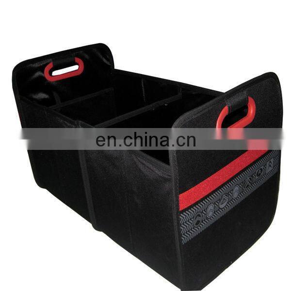 600D polyester Car Organizer Compartment Storage Folding Case Bag Made In Yiwu