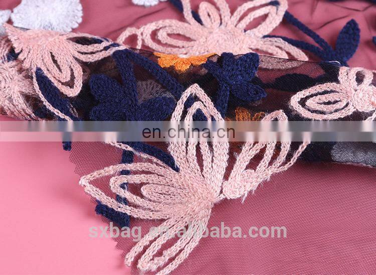 Top 10 Alibaba china Cheap Poly net embroidery fabric design