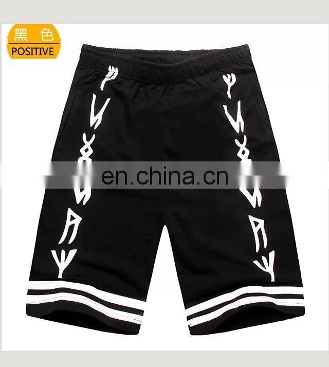 New arrival black men basketball shorts
