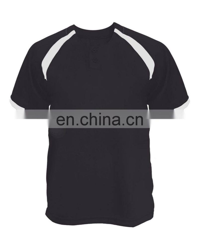 Womens custom stripe casual baseball jersey wear