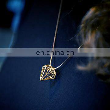 Multicolour Resin Beads and Brass Fashion Necklace