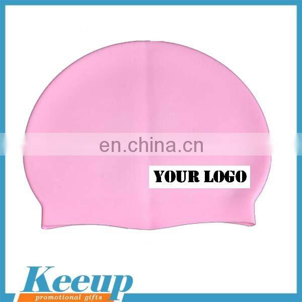 Durable Stylish Sporty cool high quantity whosale cheap promotional waterproof silicone swim caps
