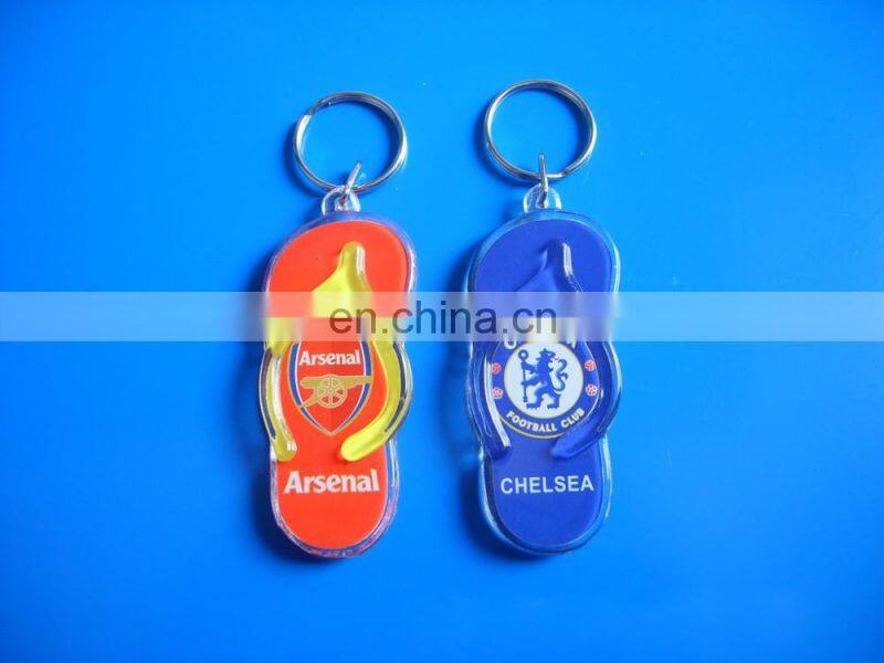 acrylic custom plastic key chain for promotional gifts