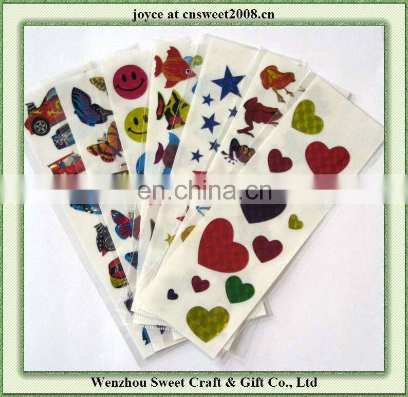 high quality hologram labelsticker /laser sticker