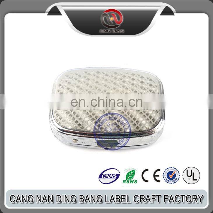 Wholesale Hot Selling Custom Made Plastic Inner Type And With Mirror Type Domed Metal Small Jewelry Box
