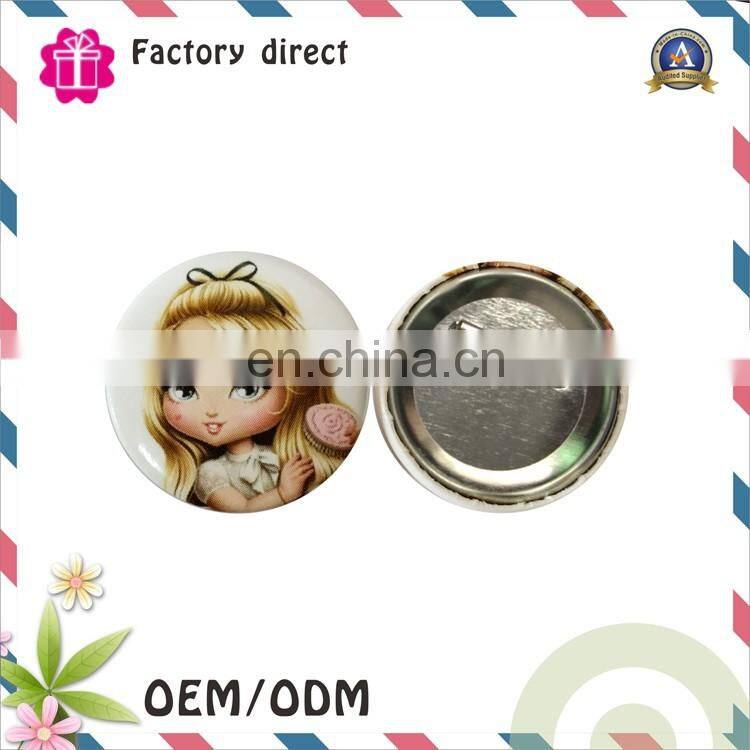 foshan factory pin button suit badges with logo
