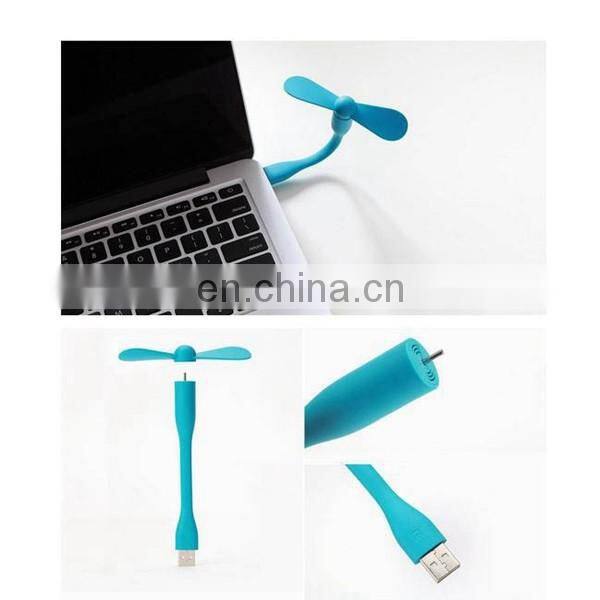 Flexible USB Mini Fan Portable USB Fan with Strong Wind