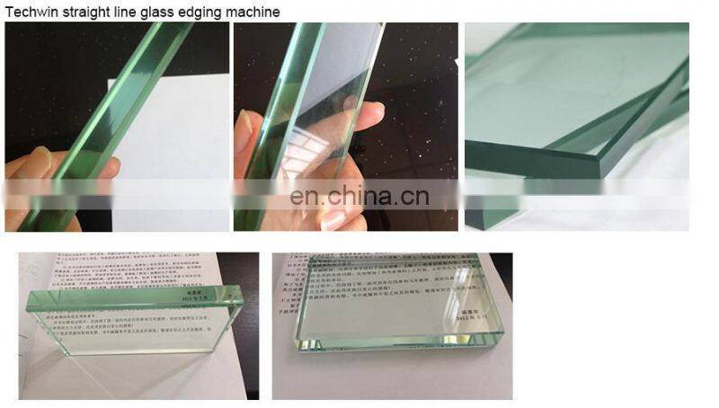 Automatic glass edge polishing machine