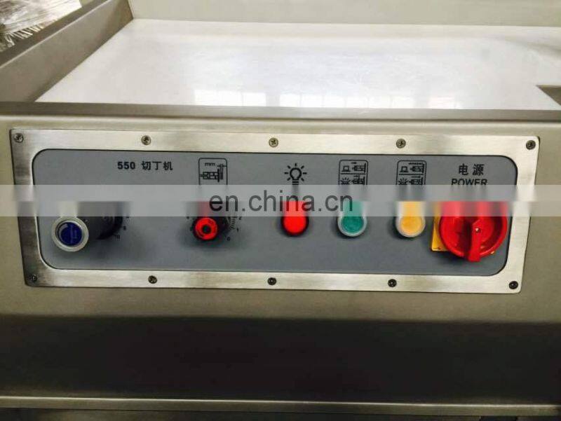 Trade Assurance Industrial Frozen Meat Beaf Dice Cube Cutting Machine