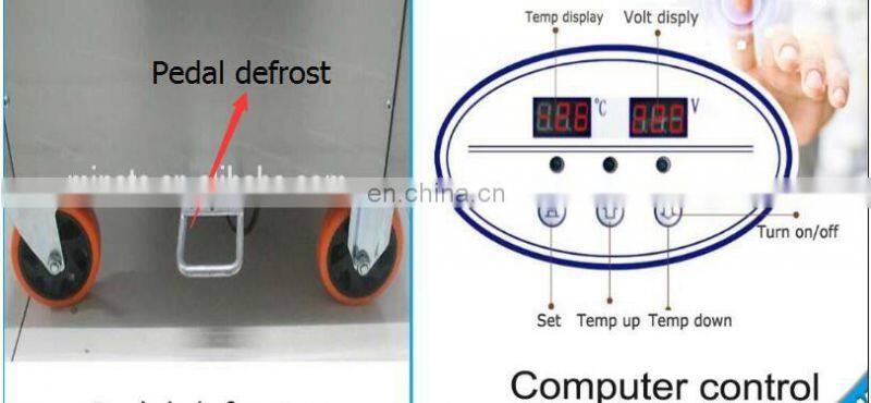 Thailand Square Pan Round Circle Pan Ice Cream Roll Machine Ice Cream Roll Making Machine