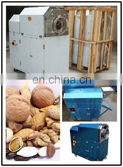 Stainless steel low broken rate peanut roaster machine peanut groundnut roaster machinery