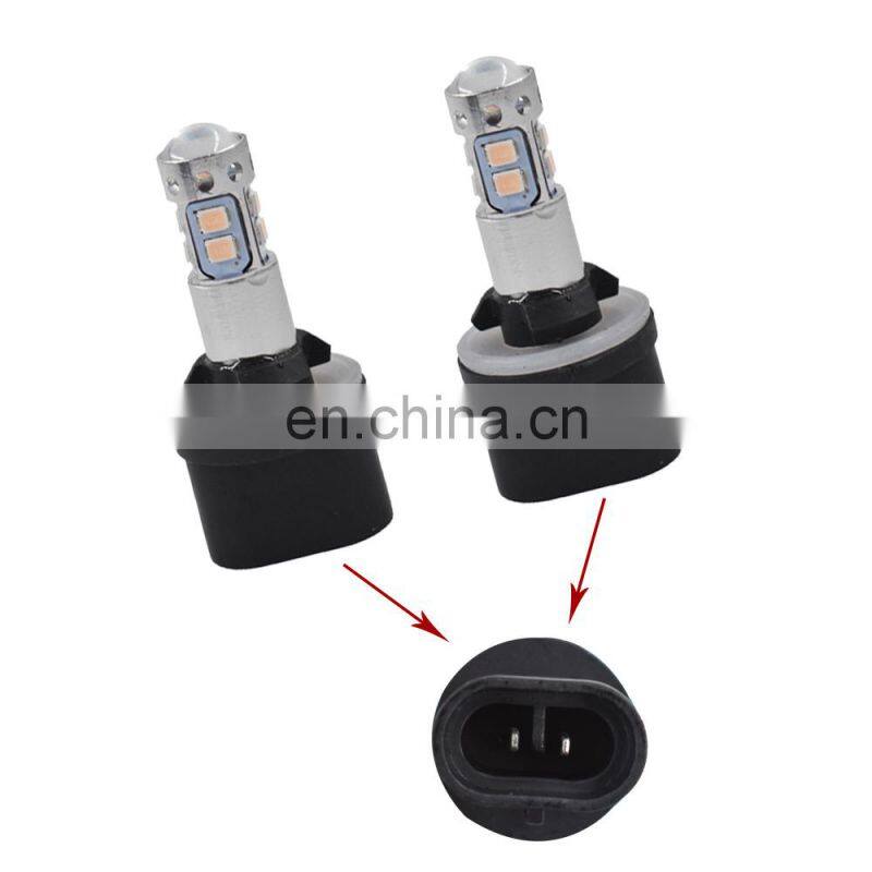 2x 880 899 14000K Purple 50W LED Headlight Bulbs Kit Fog Driving Light NEW For Chevrolet