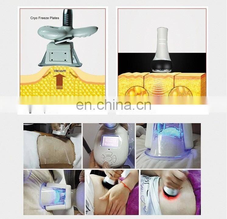 4 Treatment Head Cryolipolysis Vacuum Fat Freezing Machine Body Contouring Non Invasive Treatment Beauty Product
