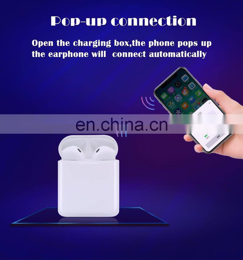 Mini wireless headphone noise cancelling bluetooth earphone with comfortable