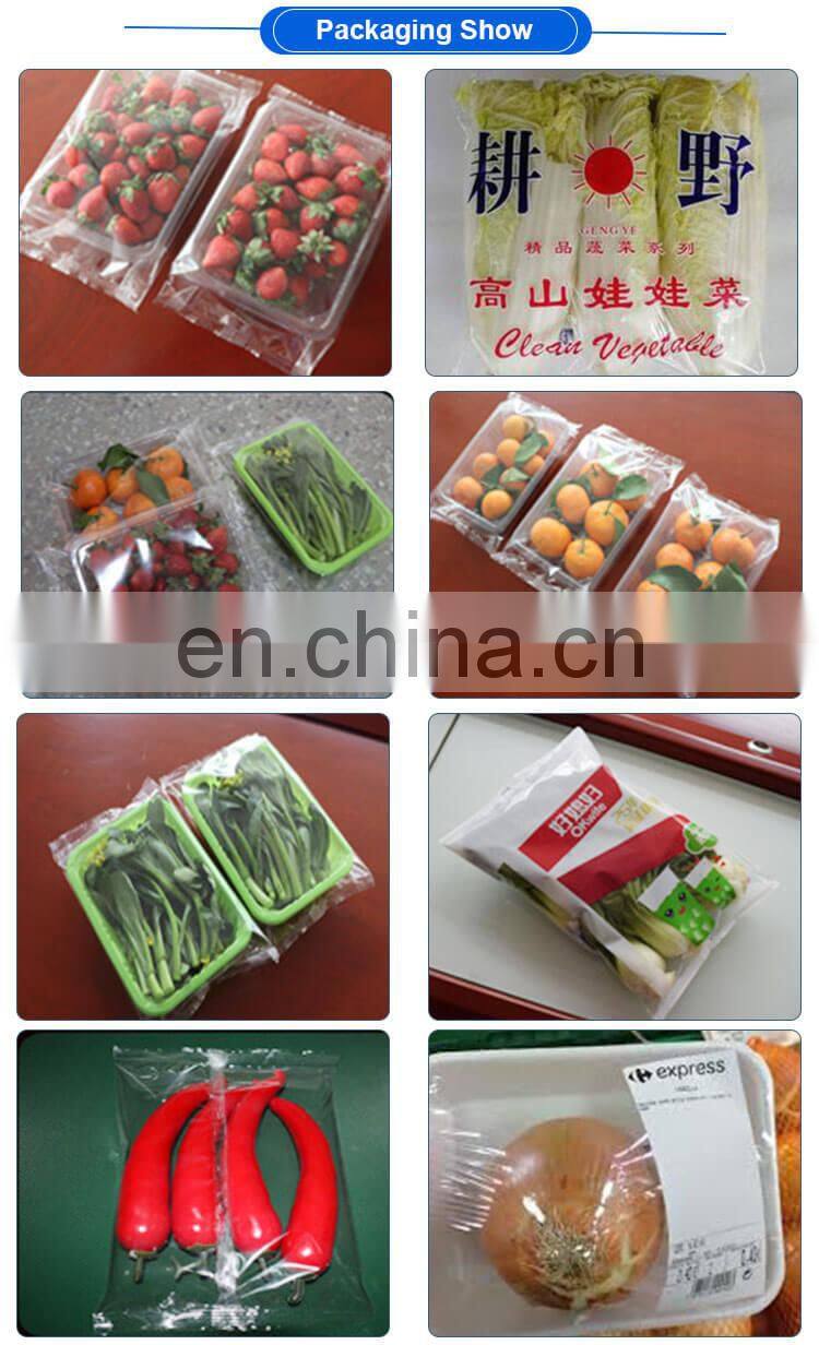 Automatic Pillow Machinery Packaging Machine Nitrogen vegetable Packaging Machine With tray