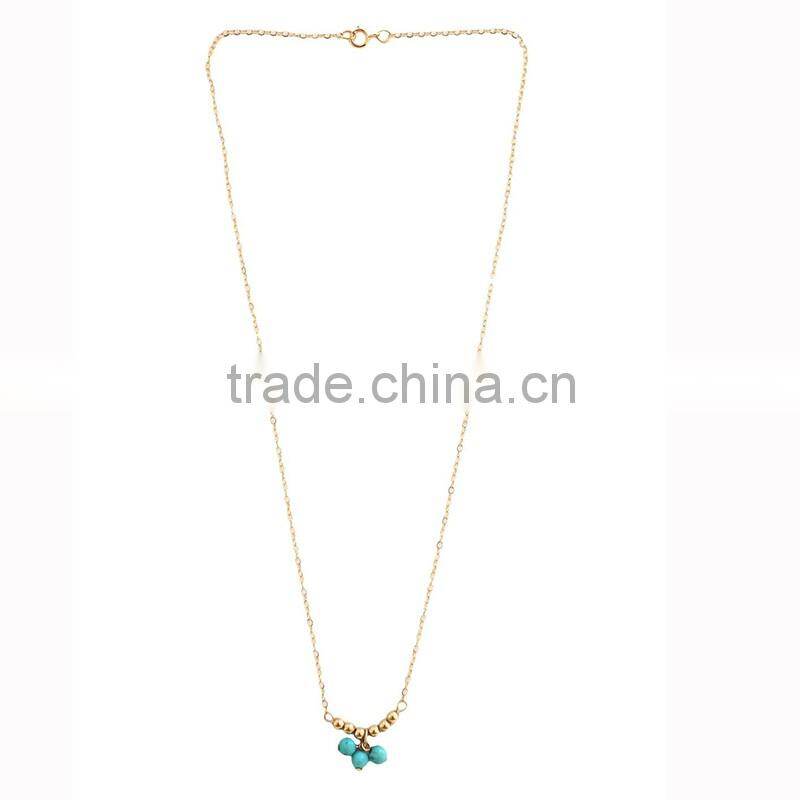 Fashionable new simple design chain necklace, heart charm necklace wholesale