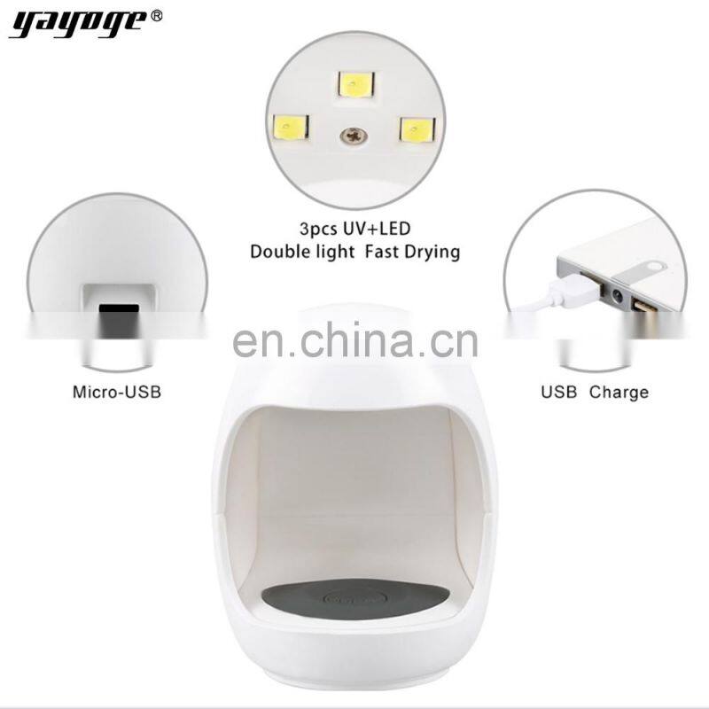 Dropping Shipping Gel Polish Set Two Hands Finger Uv Lamp Nail Dryer